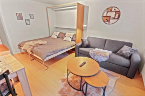 Chaleureux studio plein centre Leukerbad
